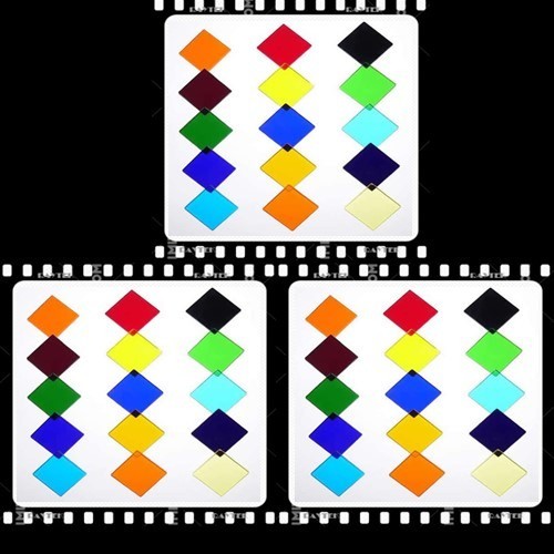 Colored Glass Absorptive Bandpass Filter Lens/Colored Glass Filter/Absorptive Optical Filter