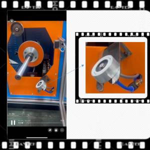 Antistatic device for optical fiber rewinding machine